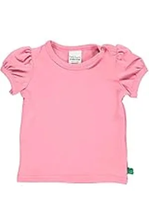 Green Cotton Babymeisjes Alfa Puff S/S T-shirt, , 80 cm