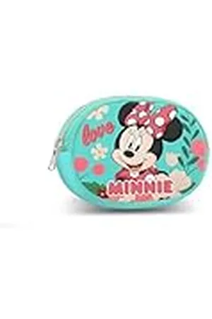 Disney Minnie Mouse Tuin Groen-Pil Muntenportemonnee, , 12 x 8,5 cm, , Pil Portemonnee Tuin Groen