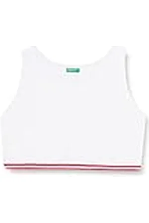 Benetton Meisjes-top, Bianco 701, S