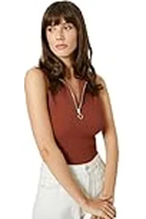 Koton Tanktop voor dames, hoge hals, halve rits, mouwloos, , S