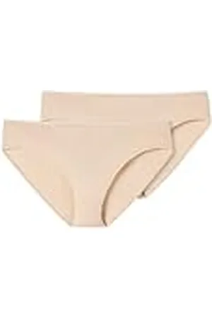 Schiesser Damen 2 PACK Tai Slip Bio Baumwolle - 95/5 Organic