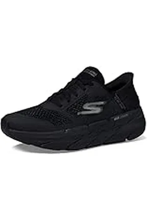Skechers Heren Max Cushioning Slip-ins-Athletic Workout Running Walking Schoenen met Memory Foam Sneakers, zwart, 42 EU