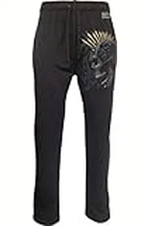 Spiral Goud - Heren Biologische Pyjama Broek - S, , S