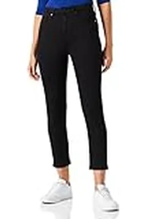 Tommy Hilfiger Dames sigaret Slim HW BLK Denim Broek, Stay Black, 3036