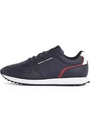 Tommy Hilfiger Heren nieuwe Runner EVA Mix LTH vlag FM0FM05453 Sneakers, , 7 UK, , 41 EU