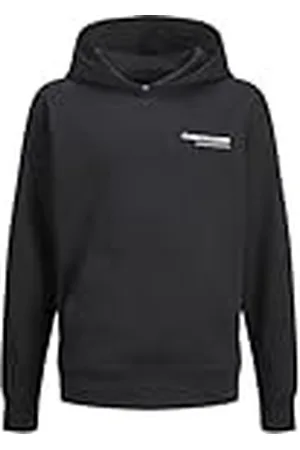 JACK & JONES Jcoaero Print Sweat Hood SN Jnr Sweatshirt met capuchon voor kinderen en jongens, , 128