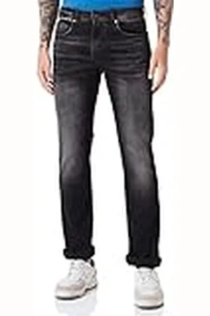 7 for all Mankind Heren The Straight Thunder Jeans, , normaal, , One Size