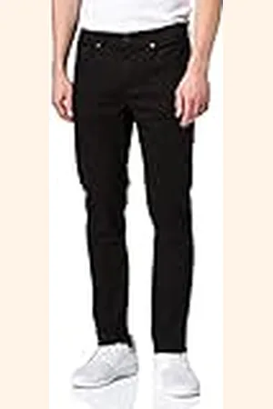 7 for all Mankind Heren Slim Tapered Luxe Performance Eco Rinse Black Jeans