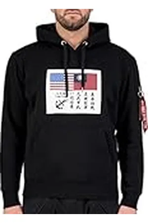 Alpha Industries USN Blood Chit Hoody Sweat capuchon voor heren Black