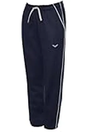 Trigema Joggingbroek voor jongens met bies, , 140 cm