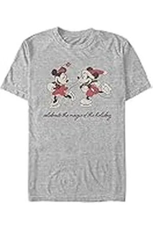 Disney Mickey Classic - Vintage Holiday Skaters Unisex Crew neck T-Shirt XL