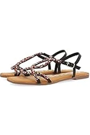 Gioseppo Zwarte sandalen met pedira voor dames, Zwart, 36 EU