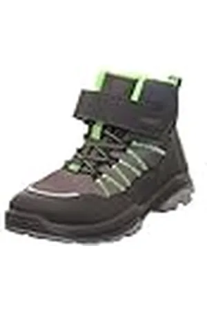 Superfit Jungen JUPITER warm gefütterte Gore-Tex Sneaker, GRAU/HELLGRÜN 2000