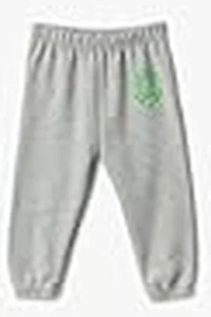 Koton Basic joggingbroek voor babyjongens, elastische tailleband, bedrukt detail, , 12-18 Maanden