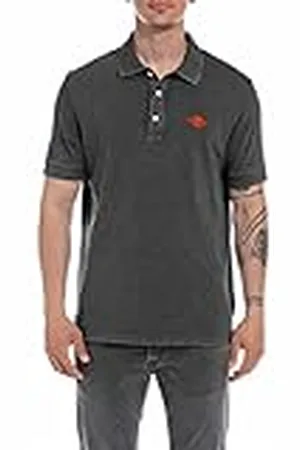 Replay Poloshirt voor heren, blackboard 099, M