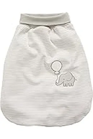 Playshoes Schnizler Babyslaapzak, trappelzak olifant met elastische omslagband