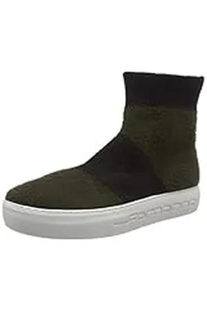 Fornarina YUMA4KAKI/BLACK, Hi-Top Trainers voor dames 38 EU