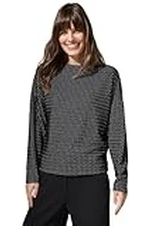 CECIL Cropped Jaquard Shirt, , S