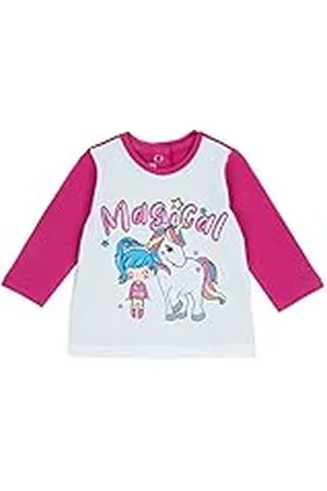chicco T-shirt met lange mouwen voor meisjes 0-24, , 9 Maanden