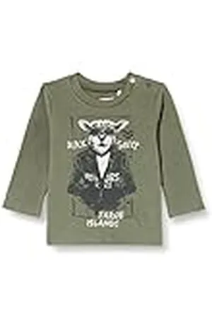 IKKS Junior T-shirt, kaki, lange mouwen, 3 maanden, voor jongens