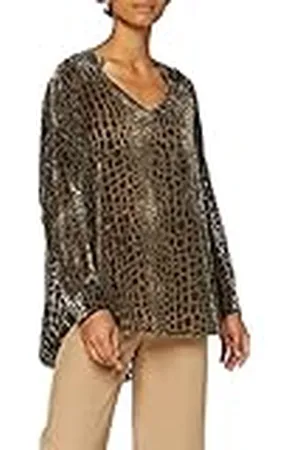 French Connection Vrouwen Pf Ilka Devore Pop Over Shirt Blouse - groen - S