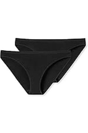 Schiesser Damen 2 PACK Mini Slip Bio Baumwolle - 95/5 Organic