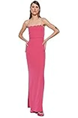 Trendyol Women Shift Fitted Woven Evening Dress dames trapezium bodycon stof avondjurk, , 32 NL