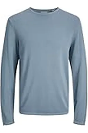JACK & JONES Heren Jjeleo Knit Crew Neck Noos Pullover, , S