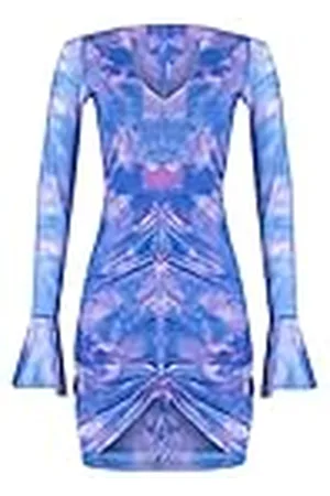 Trendyol Dames Woman Design Midi Standard V-Hals Geweven Jurk, , L