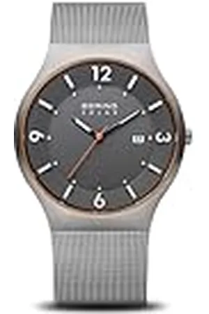 Bering Herenhorloge Solar Movement - Solar Collection met roestvrij staal en saffierglas 14440-073-A