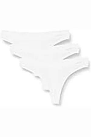 Calvin Klein Dames Pack van 3 Thong Ideale Katoenen Tanga, , S