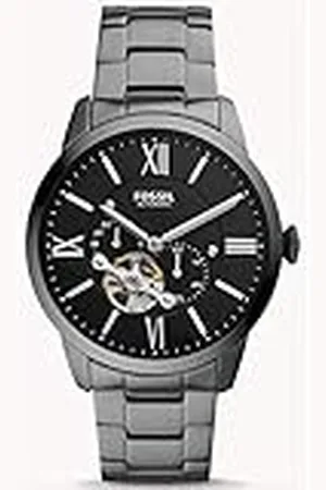 Fossil Townsman Automatic Smoke horloge van roestvrij staal