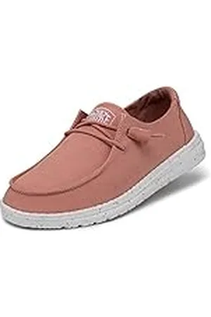 Hey dude Wendy Slub Canvas Moc Toe Schoenen voor dames, , 42 EU