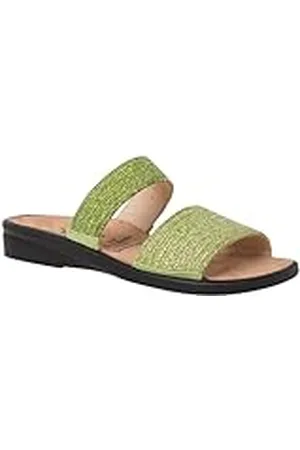 Ganter Dames Sonnica pantoffels, limoen, 35,5 EU