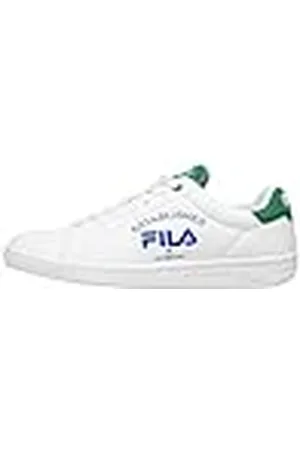 Fila Heren Crosscourt 2 NT Logo Sneakers, Lapis Blue-Verdant Green, 43 EU
