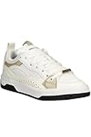 Armani Exchange Dames Duck, Logo Charm, gelamineerde details sneakers, , 40 EU