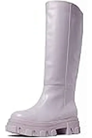 L37 Handmade Shoes Dames Hands UP Knee High Boot, Lila, 37 EU
