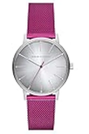 Armani Exchange Watch For Women, Quartz Movement and 36mm Case Size with Stainless steel, Leather or Silicone strap, , 36MM