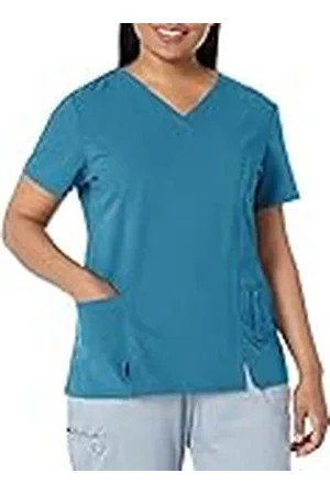 Dickies Dames Scrubs Xtreme Stretch V-hals Shirt Medisch Slip Shirt, , XXS