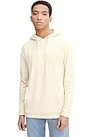 TOM TAILOR Uomini Relaxed fit longsleeve met capuchon 1031140, , XS
