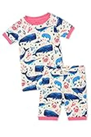 Hatley Pyjama voor meisjes van biologisch katoen met korte mouwen, , 3 Jaren
