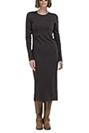 Replay Dames slim fit jurk van katoen, , XXS