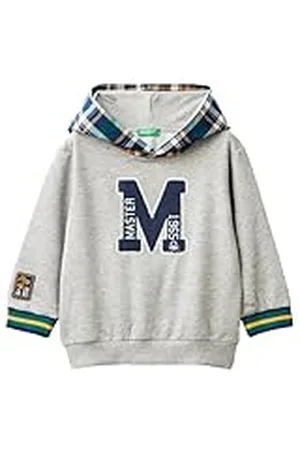 Benetton Sweatshirt met capuchon voor kinderen en jongens, , 3 jaar