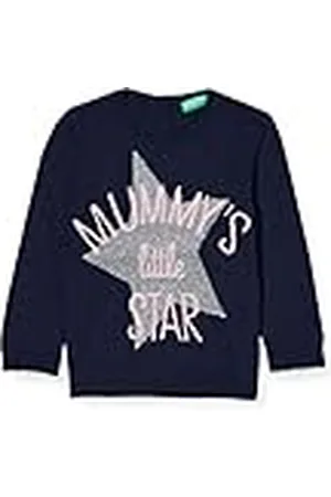 Benetton Pullover voor meisjes. - blauw - 0