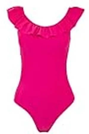 DeFacto One Piece Badpak voor dames, donkerroze (dark pink), M