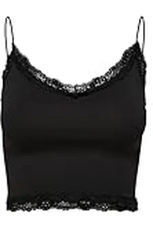 ONLY Onlvicky Lace Noos Top voor dames, , XS/S