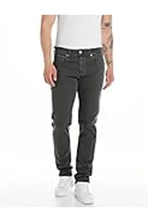 Replay Grover Slim Straight Leg Jeans voor heren, , 30W x 32L