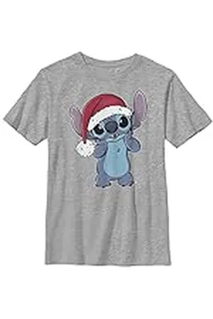 Disney Lilo & Stitch Wearing Santa Hat Boy