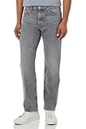 Only & Sons Heren Regular Cut Jeans ONSEDGE Mid Rise Straight Cut Jeans, , 34W / 32L