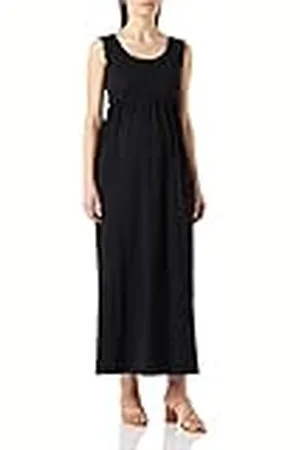 ESPRIT Damesjurk, mouwloze maxi-jurk, , 36